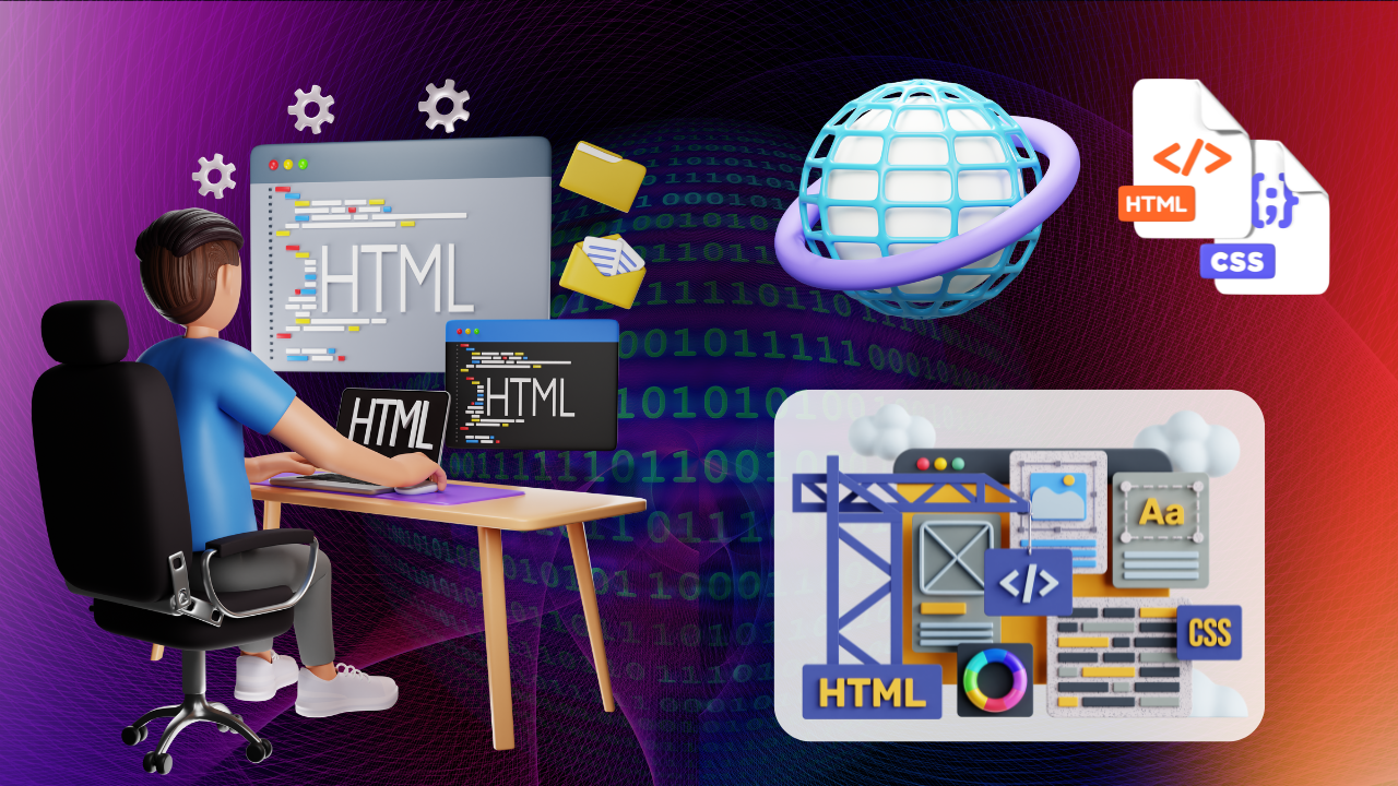 html css course image
